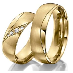 Dúo Artisan Hammered 18k